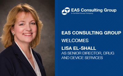EAS Welcomes Lisa El-Shall as Senior Director, Drug and Device Services