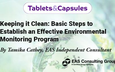 Environmental Monitoring Programs in Tablets and Capsules Magazine