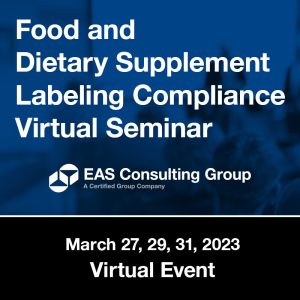 Food and DS Labeling Compliance