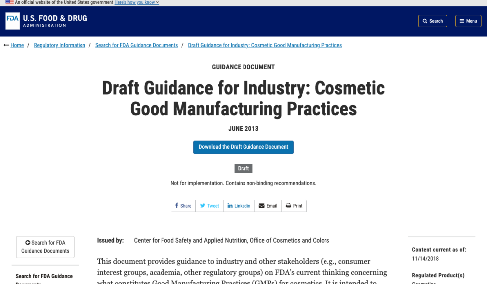 An Introduction To Upcoming Modernization Of Cosmetics Regulation Act ...