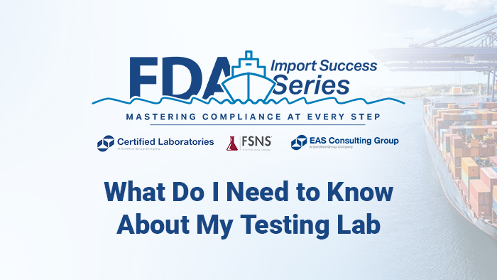 What Do I Need to Know About My Testing Lab?