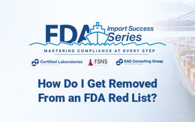 How Do I Get Removed from an FDA Red List?