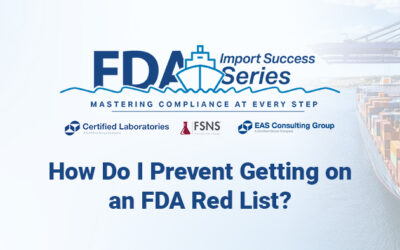How Do I Prevent Getting on an FDA Red List?